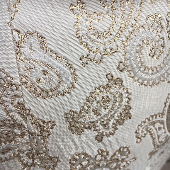 NWT Lawrence Kurtz gold-cream elegant maxi skirt - Picture 4 of 5